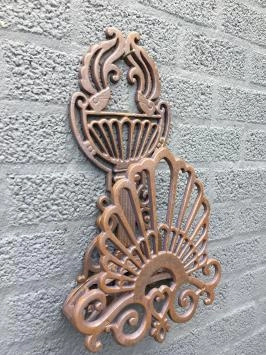 Sungmor Heavy Duty gietijzeren deurmat - vintage & mooie wijnstok
